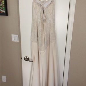 William Travia Off White Gown